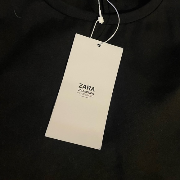 ZARA COLLECTION WOMAN/BASIC BLACK DRESS - Picture 2 of 4